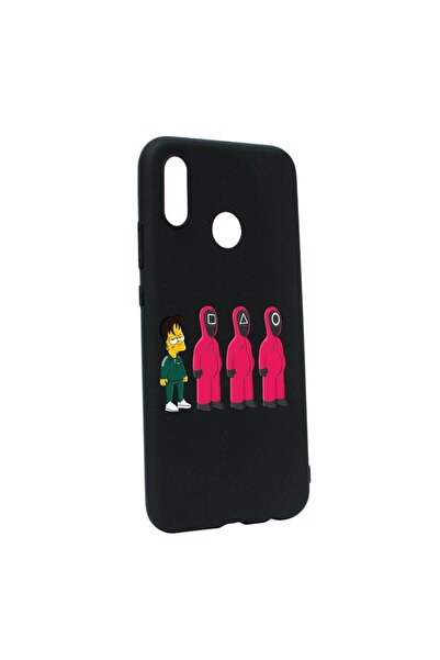bestcase Θήκη σιλικόνης συμβατή με Huawei P20 Lite, Squid Game - Simpson, ανθ...