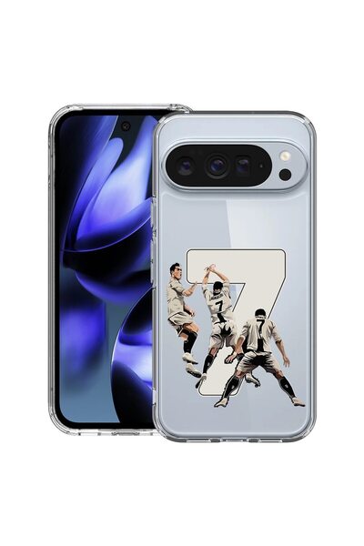 bestcase Θήκη για Google Pixel 10 / Pixel 10 Pro με σχέδιο Ronaldo, Διαφανής ...