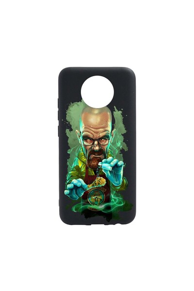 bestcase Husa Silicon Breaking Bad, compatibila cu Nokia C20, rezistenta la u...