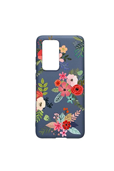 bestcase Θήκη Huawei P40, Λουλούδια, ανθεκτική στη φθορά, αντιολισθητική, Σιλ...
