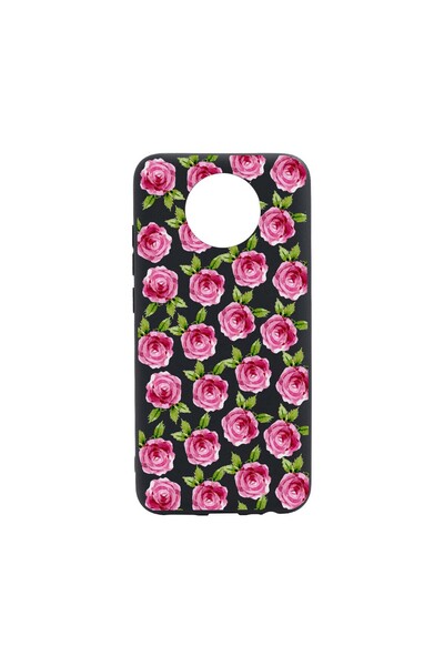 bestcase Husa Silicon Compatibila Cu Nokia C20, Rose, rezistenta la uzura, an...