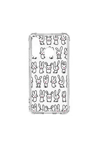 bestcase Husă Antișoc din Silicon Compatibilă cu Huawei P30 Lite, Iepuri, Pro...