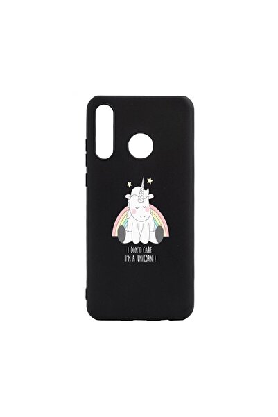 bestcase Husa Silicon Compatibila Cu Huawei P30 Lite, Unicorn - I Don't Care,...