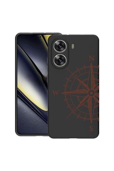 bestcase ¬Æ Husa pentru Poco X7 Pro 5G, Compass, Slim Silicon 0.8MM, Antisoc,...