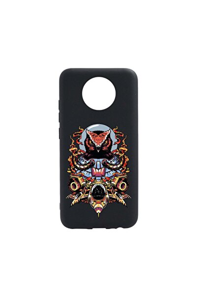 bestcase Husa Silicon Compatibila cu Nokia C20, Astronaut Owl, rezistenta la ...