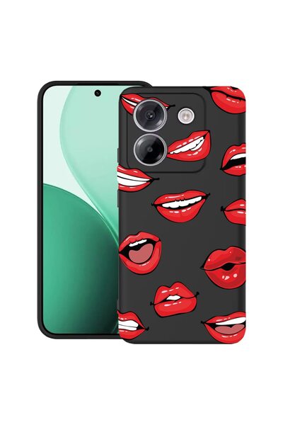 bestcase ¬Æ Husa TPU Ultra Slim Compatibil cu Poco M7 Pro 5G, cu Design Lips ...