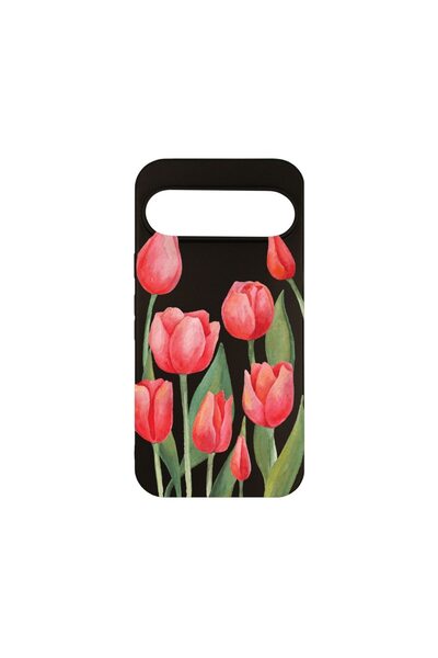 bestcase Husa pentru Google Pixel 9 Pro, BestCase¬Æ Slim SIlicon 0.8MM, Red T...