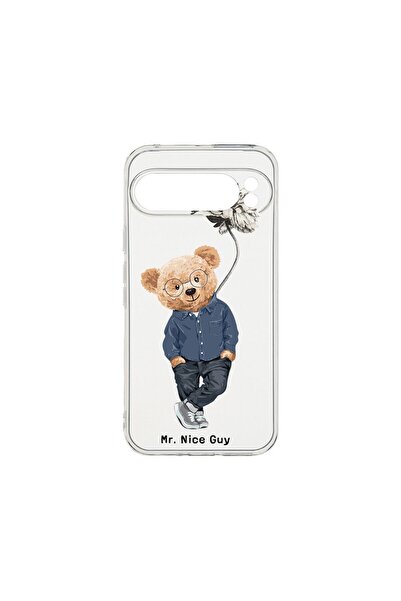 bestcase Husă transparentă din silicon de 2MM, compatibilă cu Google Pixel 9 ...