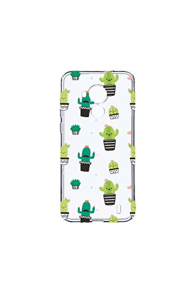 bestcase Прозрачен силиконов калъф 2ММ, съвместим с Nokia C30, Cactus, удароу...