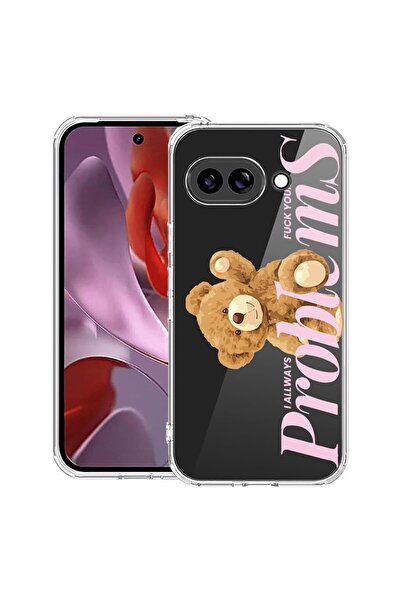 bestcase Husă Antișoc 1.5mm Compatibilă cu Google Pixel 10a, cu Design Ursule...