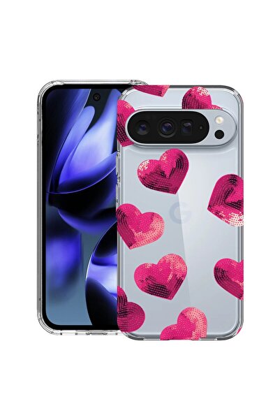 bestcase ¬Æ Husa pentru Google Pixel 10 / Pixel 10 Pro cu Design Heart Patter...