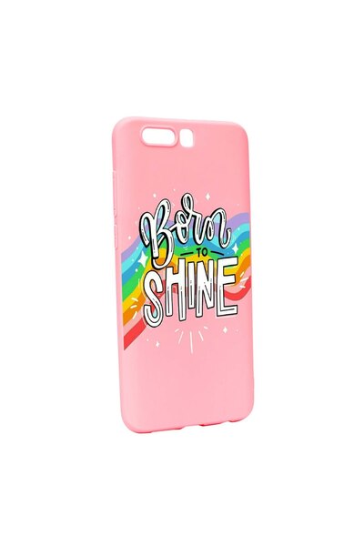 bestcase Husa de protectie cu mesaj Born to shine, pentru Huawei Honor 9, rez...