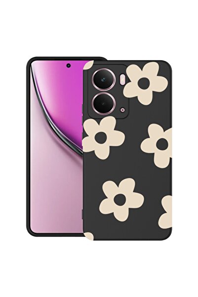 bestcase Θήκη για Realme P3 με σχέδιο ρετρό μαργαρίτας, TPU Ματ Εξαιρετικά Λε...