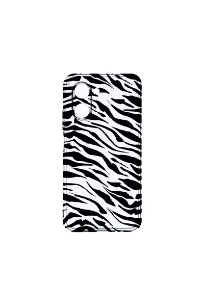 bestcase Διαφανής Θήκη Σιλικόνης 2MM, Συμβατή με Realme C33, Σχέδιο Τίγρης, Α...