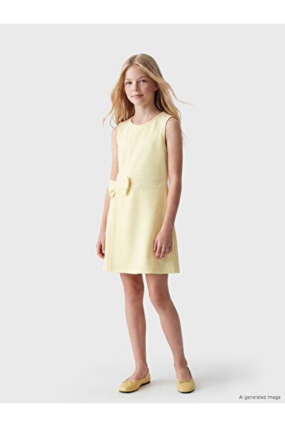 LC Waikiki Timeless Clothing & Timeless Choices Zero Roba Collar Bowknot Girl...