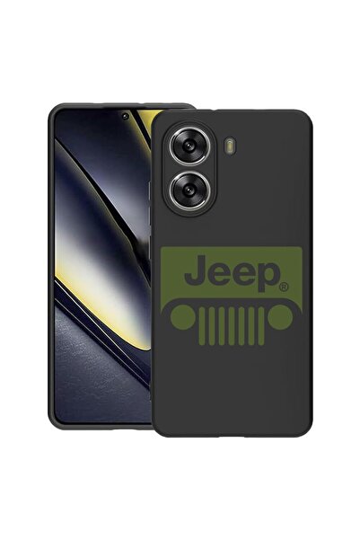 bestcase ¬Æ Husa pentru Poco X7 Pro 5G, Jeep, Slim Silicon 0.8MM, Antisoc, Pr...