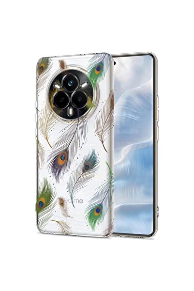 bestcase Husa pentru Realme 14 Pro 5G, BestCase¬Æ Clear Silicon 2MM, Flower, ...