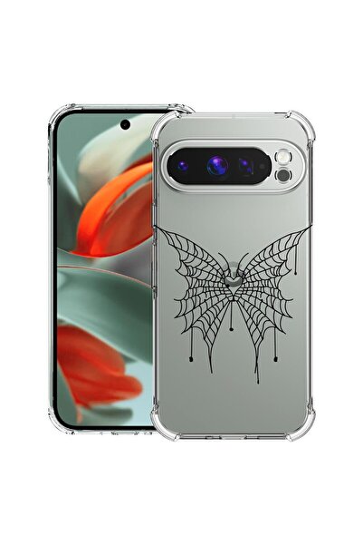 bestcase Θήκη για Google Pixel 9 Pro XL, Αντικραδασμική 1.5MM, Πεταλούδα, Προ...