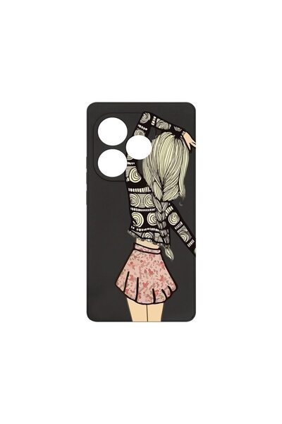 bestcase Θήκη Premium Σιλικόνης, Συμβατή με Realme GT 6, Girl Friend, Λεπτή 1...