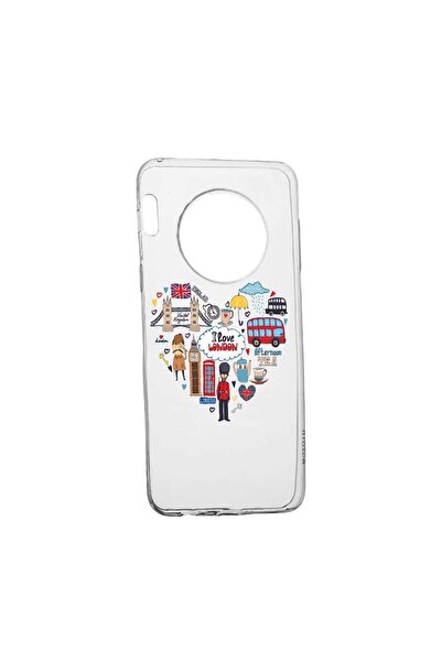 bestcase Husa Silicon Compatibila Cu Huawei Mate 30, I Love London, rezistent...