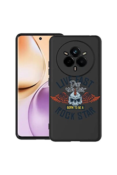bestcase Husă pentru Realme 14 Pro 5G, Rock Star, Silicon subțire de 0.8MM, A...
