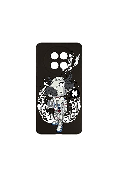 bestcase ¬Æ Husa Slim SIlicon 0.8MM, Compatibila Cu Realme 12 5G, Cow Astrona...