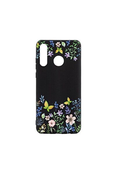 bestcase Husa Silicon Compatibila Cu Huawei P30 Lite, Butterfly Flowers, rezi...