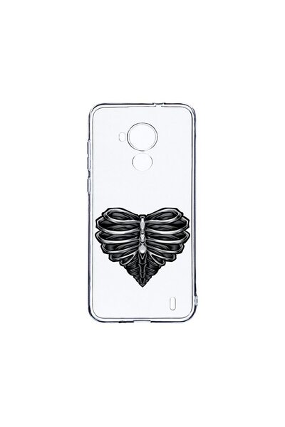 bestcase Husa BestCase¬Æ Clear Silicon 2MM, Compatibila Cu Nokia C30, Skeleto...