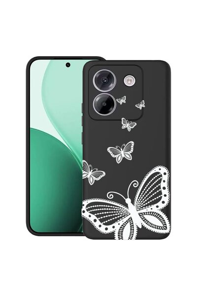 bestcase Υπέρλεπτη Θήκη TPU Συμβατή με Poco M7 Pro 5G, με Σχέδιο Πεταλούδας, ...