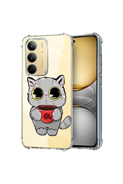 bestcase Θήκη για Realme C75, Αντικραδασμική 1.5MM, Γλυκιά Γάτα, Προστασία κά...