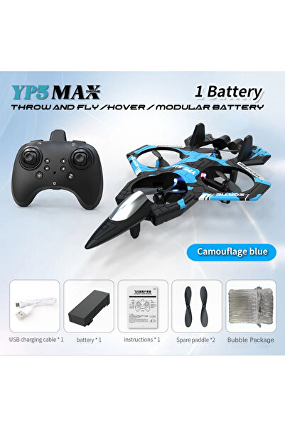 choice2 طائرة YP5-Blue بدون صندوق طراز 2026 الجديدة YP5MAX، طائرة فوم تعمل با...