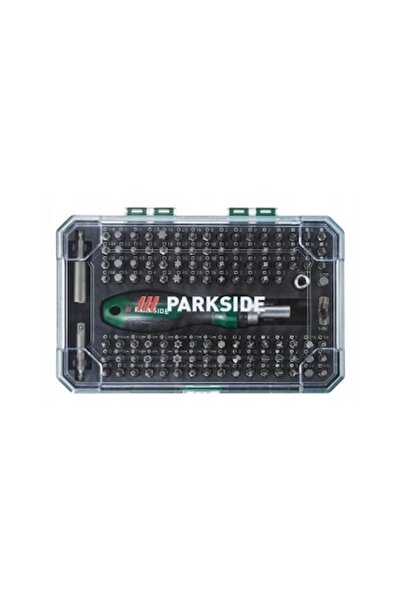 PARKSIDE Set de biți pentru șurubelniță cu clichet, 115 piese, fabricat din o...