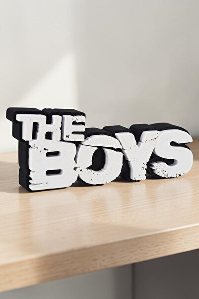 Hunga The Boys - Logo - Raf Dekoru - Masa Üstü Dekor