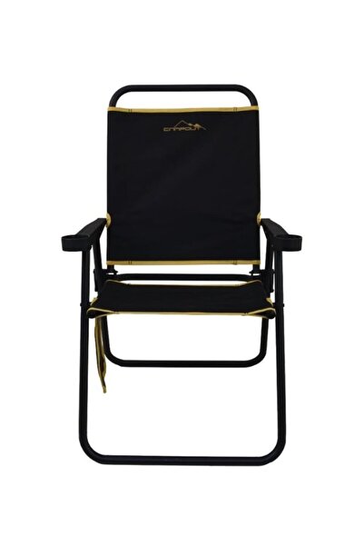 NURGAZ Campout Orion Kamp Sandalyesi Sağlam Metal İskelet 120 Kg Taşıma Kapas...