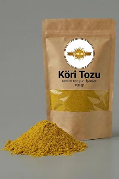 İLMİ ŞİFA Köri (Köri Tozu – Köri Baharatı – Curry Powder) Doğal Baharat Karış...