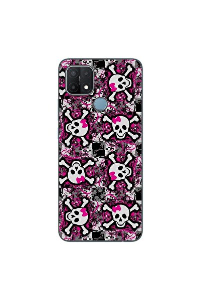 OEM Husa compatibila cu Oppo A15 si A15s Silicon Gel Tpu Model Pop Art Skeleton