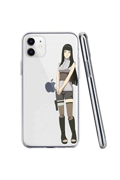 OEM Husa compatibila cu Apple iPhone 11 Silicon Transparenta Model Naruto Hinata