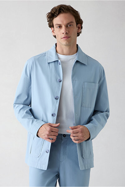 Kiğılı Regular Fit Shirt Collar Jacket