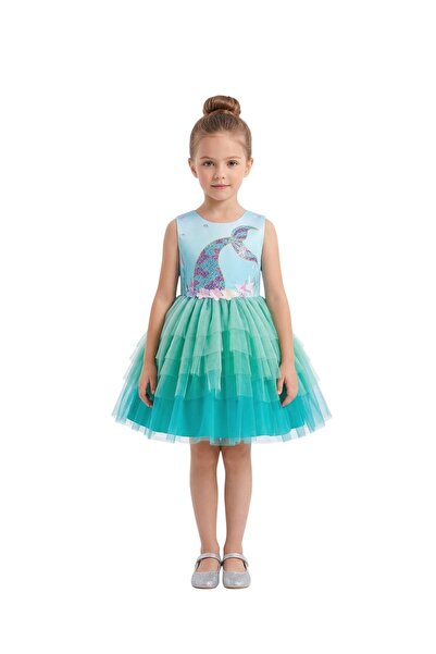 Bidani - Mermaid Princess Dress - Purple - 18M to 6Y
