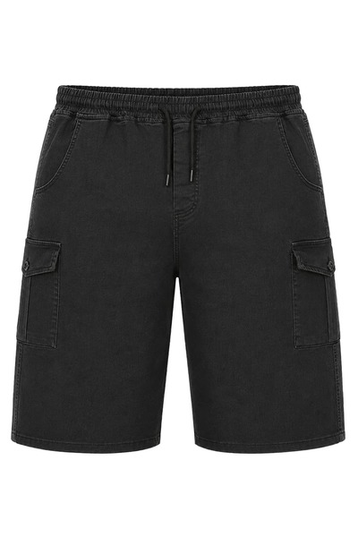 tambattal Blugi Capri din Lycra, mărime mare, cu buzunare cargo (Jean Capri)