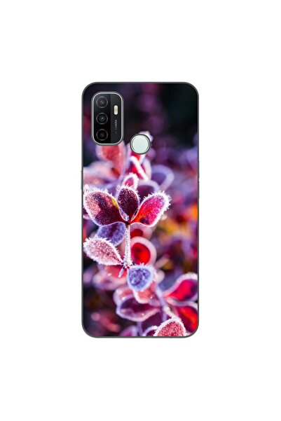 OEM Husa compatibila cu Oppo A53 Silicon Gel Tpu Model Flori Inghetate