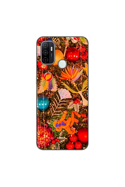 OEM Husa compatibila cu Oppo A53 Silicon Gel Tpu Model Craciun Decor Brad Vin...