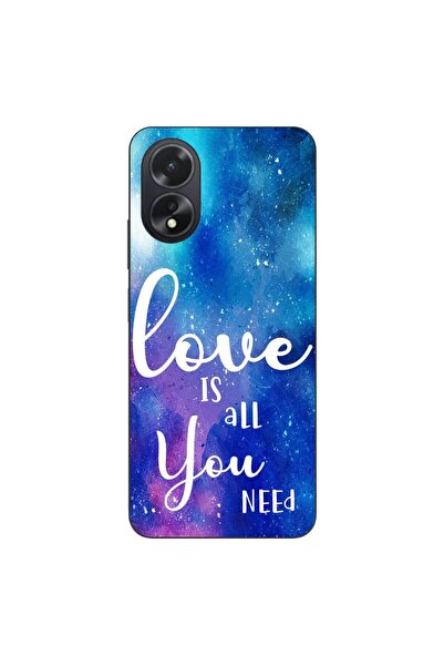 OEM Case compatible with Oppo A38 4G Silicon Gel Tpu Model Love Is All You Need