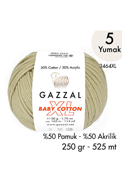 Gazzal Baby Cotton XL 3464XL