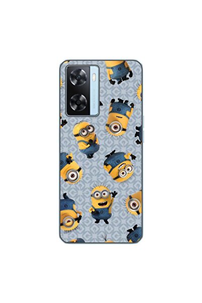 OEM Husa compatibila cu Oppo A57s Silicon Gel Tpu Model Pattern Minioni