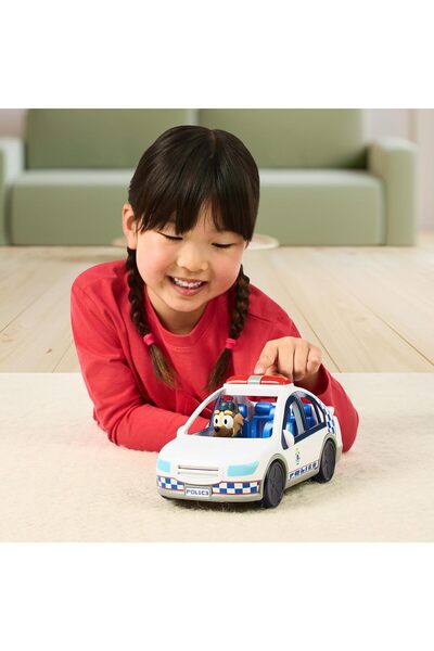 Cici Oyuncak Bluey Police Car Figürlü Polis Arabası Sesli Ve Işıklı Oyun Seti