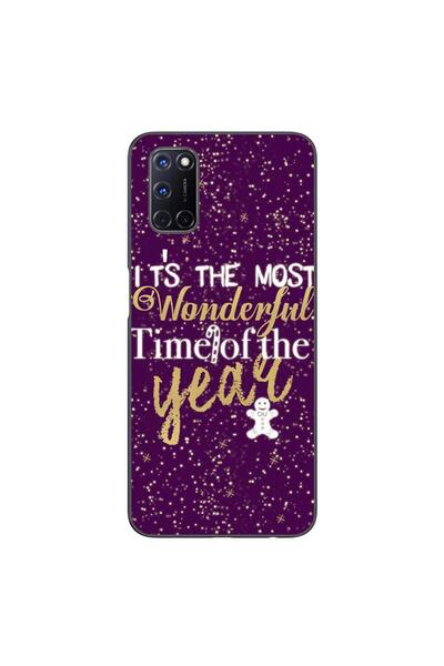 OEM Θήκη συμβατή με Oppo A72, από σιλικόνη gel TPU, με χριστουγεννιάτικο σχέδ...