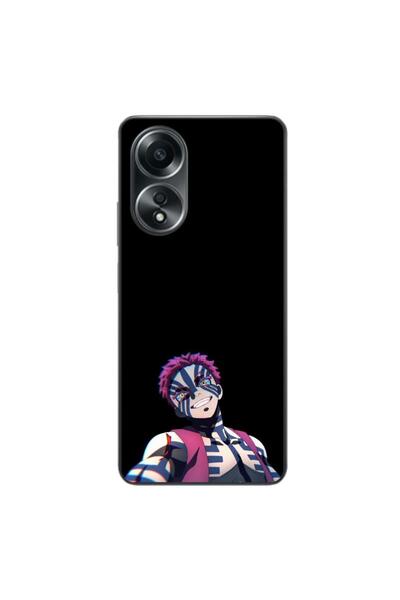 OEM Husa compatibila cu Oppo A58 4G Silicon Gel Tpu Model Demon Slayer Akaza