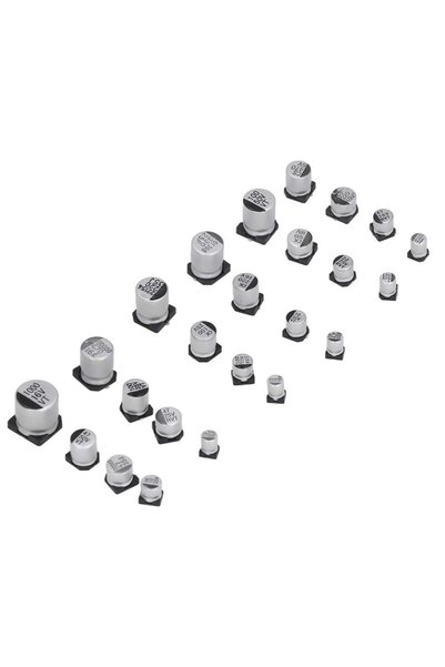 Generic Brand 400 قطعة Smd مجموعة مكثفات كهربائية محاصر