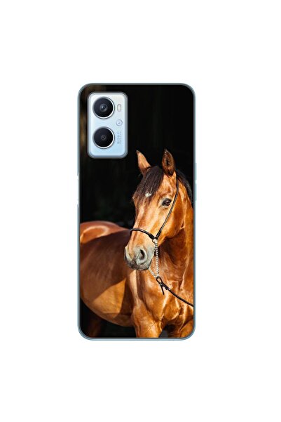 OEM Husa compatibila cu Oppo A96 4G Silicon Gel Tpu Model Cal pe Fundal Negru